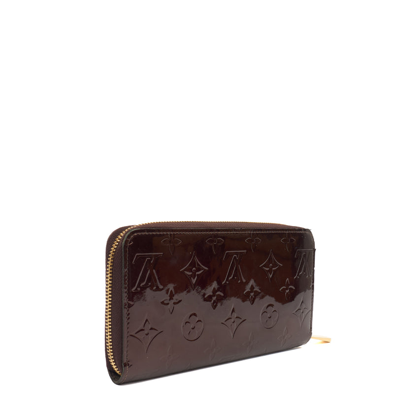 Picture of Louis Vuitton Purse Emilie Wallet in Amarante, Vernis