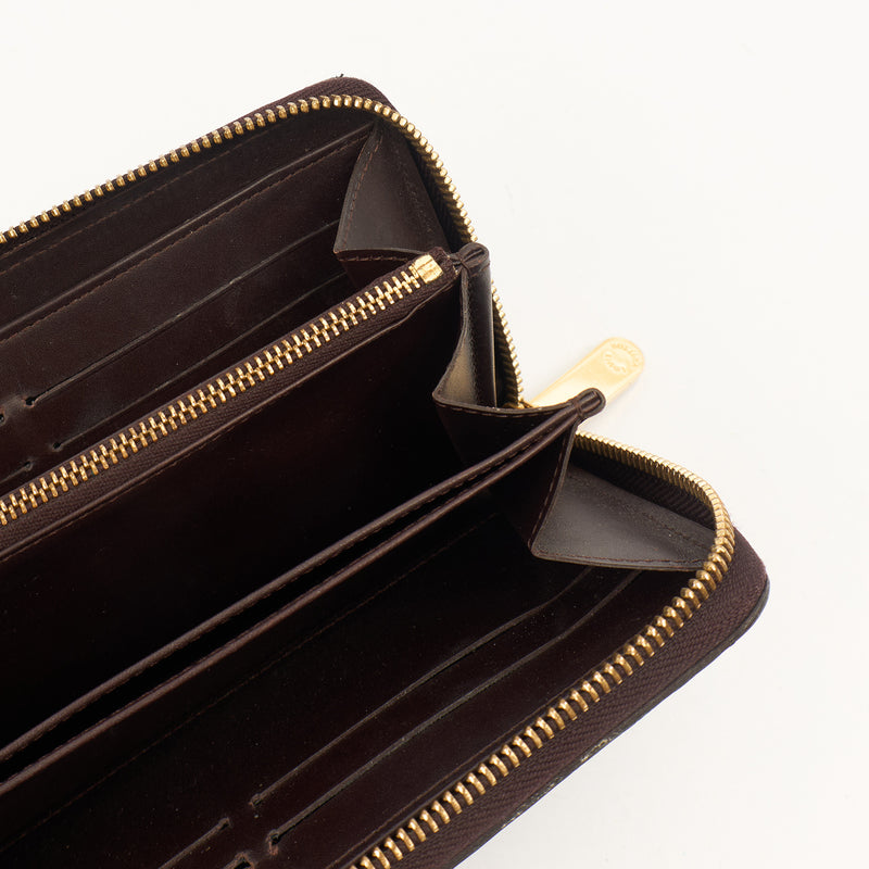 Picture of Louis Vuitton Purse Emilie Wallet in Amarante, Vernis
