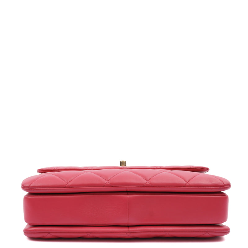 Picture of Chanel Top Handle Trendy CC in Pink, Calfskin Leather