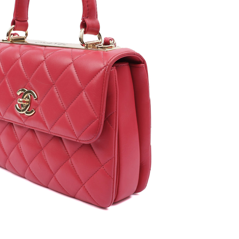 Picture of Chanel Top Handle Trendy CC in Pink, Calfskin Leather
