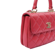 Picture of Chanel Top Handle Trendy CC in Pink, Calfskin Leather