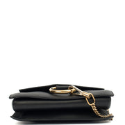 Picture of Chloe Cross Body Faye - Wallet on Strap in Black, Leather