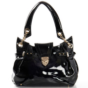 Picture of Aspinal of London Tote Berkeley in Black, Leather
