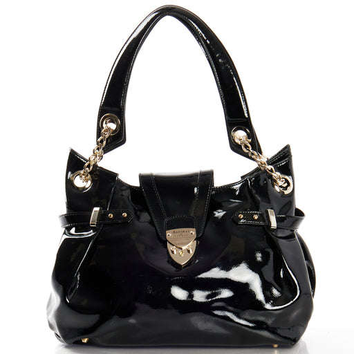 Picture of Aspinal of London Tote Berkeley in Black, Leather