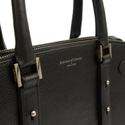 Picture of Aspinal of London Tote London Tote - Midi in Black, Leather