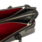 Picture of Aspinal of London Tote London Tote - Midi in Black, Leather