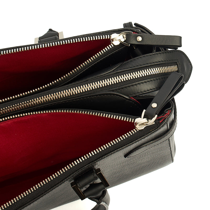 Picture of Aspinal of London Tote London Tote - Midi in Black, Leather