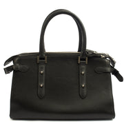 Picture of Aspinal of London Tote London Tote - Midi in Black, Leather
