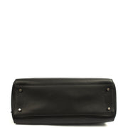 Picture of Aspinal of London Tote London Tote - Midi in Black, Leather