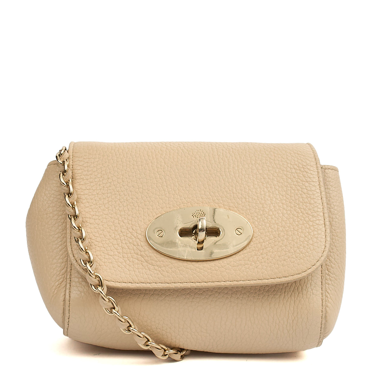 Mulberry Cross Body Lily - Mini in Neutral, Calfskin Leather | The