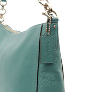 Picture of Coach Shoulder Bag Hadley Hobo in Blue, Leather