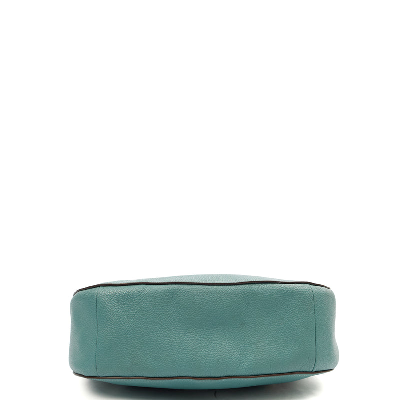 Picture of Coach Shoulder Bag Hadley Hobo in Blue, Leather