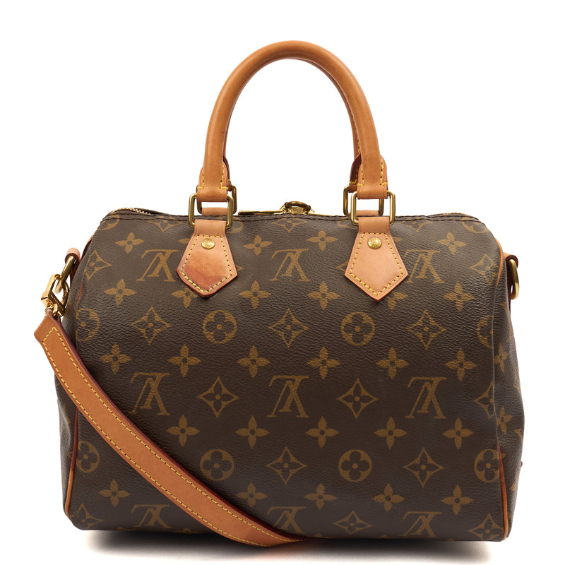 Picture of Louis Vuitton Cross Body Speedy Bandouliere 25 in Monogram, Canvas