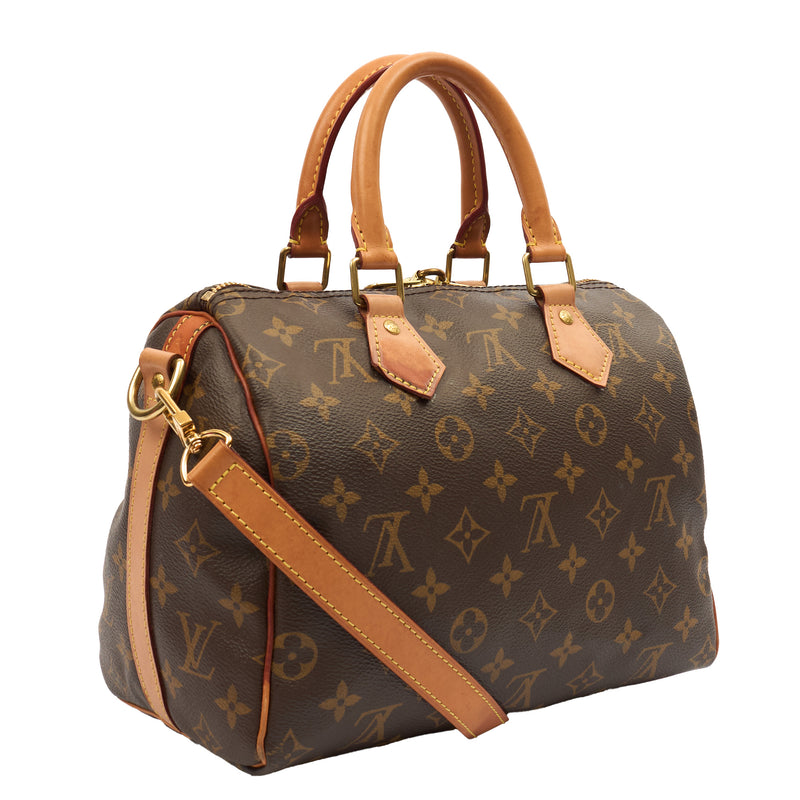 Picture of Louis Vuitton Cross Body Speedy Bandouliere 25 in Monogram, Canvas