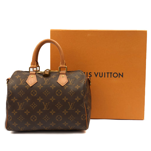 Picture of Louis Vuitton Cross Body Speedy Bandouliere 25 in Monogram, Canvas