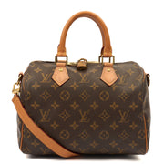 Picture of Louis Vuitton Cross Body Speedy Bandouliere 25 in Monogram, Canvas