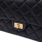 Picture of Chanel Shoulder Bag 2.55 Reissue in Black, Crinkled Calfskin Leather