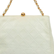 Picture of Chanel Shoulder Bag Clutch in Green, Lambskin Leather