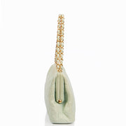 Picture of Chanel Shoulder Bag Clutch in Green, Lambskin Leather