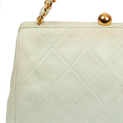 Picture of Chanel Shoulder Bag Clutch in Green, Lambskin Leather