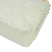 Picture of Chanel Shoulder Bag Clutch in Green, Lambskin Leather