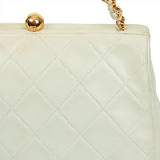 Picture of Chanel Shoulder Bag Clutch in Green, Lambskin Leather