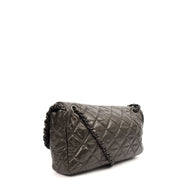 Picture of Chanel Shoulder Bag Flap Bag in Metallic, Calfskin Leather