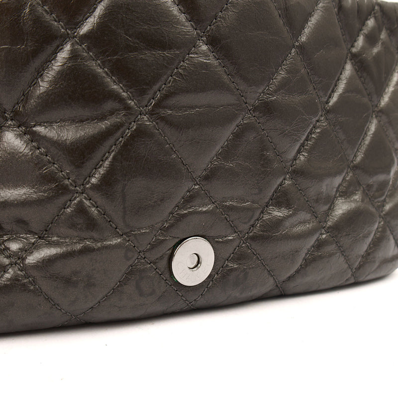 Picture of Chanel Shoulder Bag Flap Bag in Metallic, Calfskin Leather