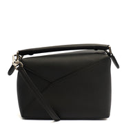Picture of Loewe Cross Body Puzzle - Mini in Black, Leather