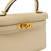Picture of Hermes Top Handle Kelly II 20 in Nata, Epsom Leather
