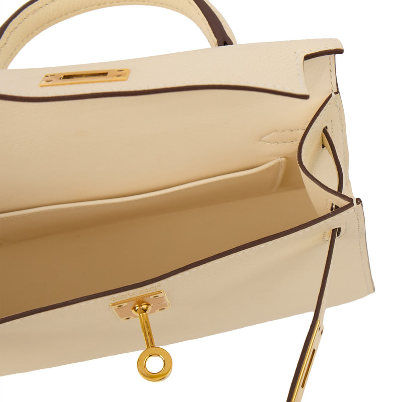 Picture of Hermes Top Handle Kelly II 20 in Nata, Epsom Leather