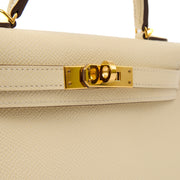 Picture of Hermes Top Handle Kelly II 20 in Nata, Epsom Leather