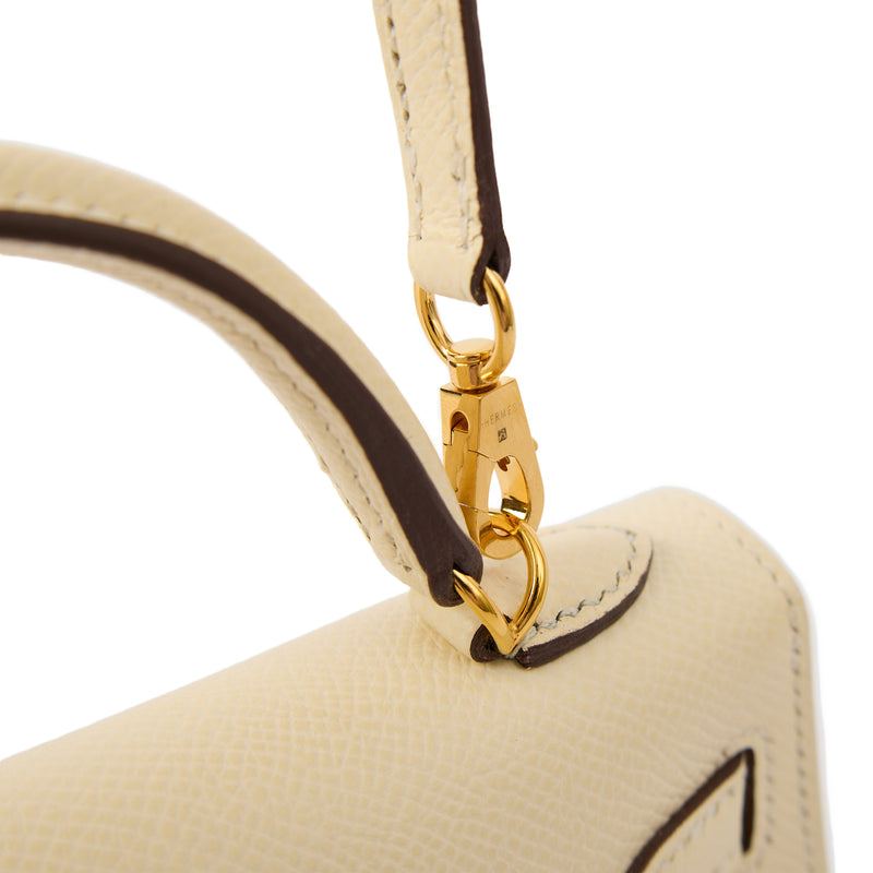 Picture of Hermes Top Handle Kelly II 20 in Nata, Epsom Leather
