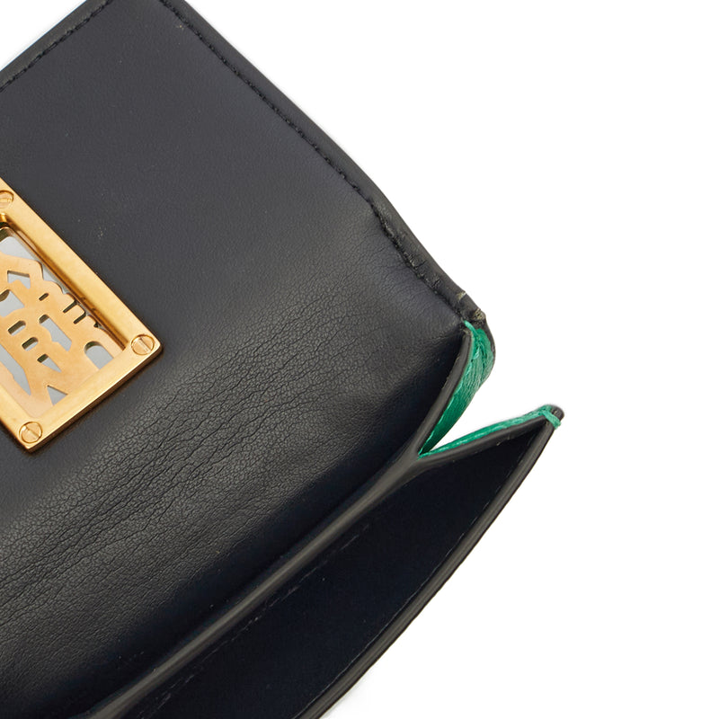 Picture of Mulberry Wallet Sadie Wallet in Green, Calfskin Leather