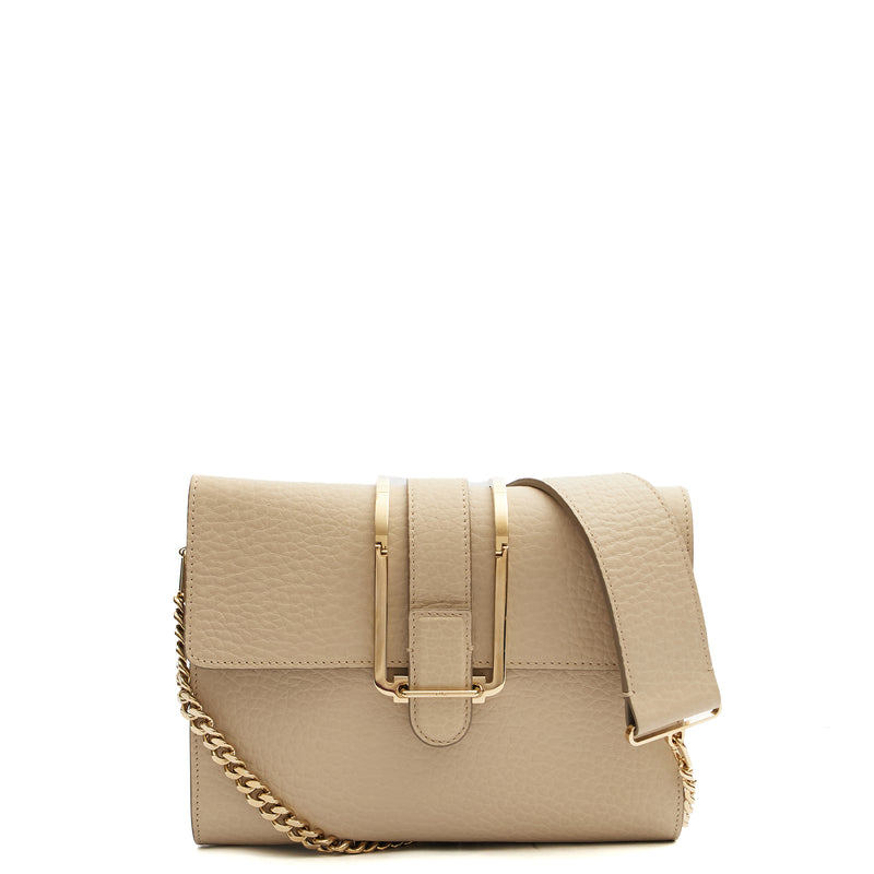 Picture of Chloe Shoulder Bag Shoulder Bag in Neutral, Calfskin Leather