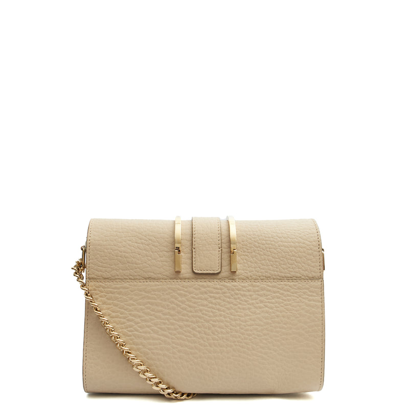 Picture of Chloe Shoulder Bag Shoulder Bag in Neutral, Calfskin Leather
