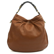 Picture of Mulberry Tote Mitzy Tote in Oak, Calfskin Leather