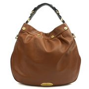 Picture of Mulberry Tote Mitzy Tote in Oak, Calfskin Leather