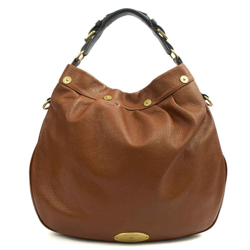 Picture of Mulberry Tote Mitzy Tote in Oak, Calfskin Leather