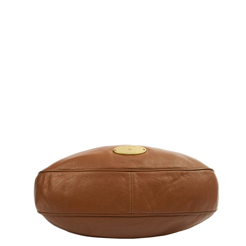 Picture of Mulberry Tote Mitzy Tote in Oak, Calfskin Leather