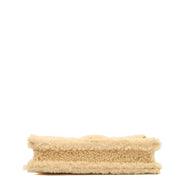 Picture of Jacquemus Shoulder Bag Le Bambinou in Cream, Shearling