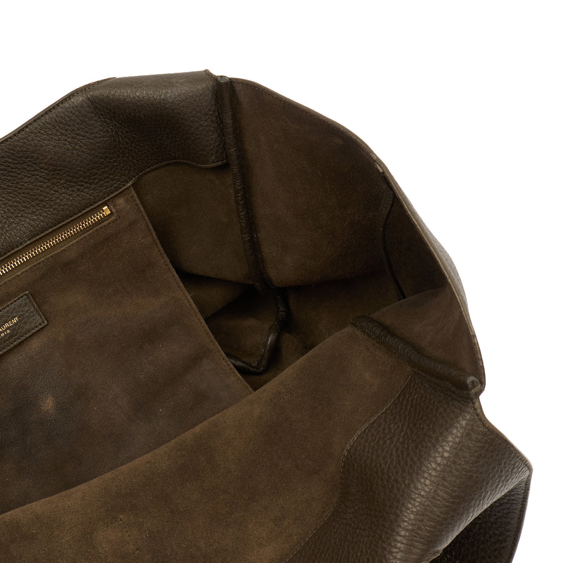 Picture of Saint Laurent Shoulder Bag Le 5 À 7 Hobo in Green, Leather
