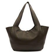 Picture of Saint Laurent Shoulder Bag Le 5 À 7 Hobo in Green, Leather