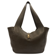 Picture of Saint Laurent Shoulder Bag Le 5 À 7 Hobo in Green, Leather