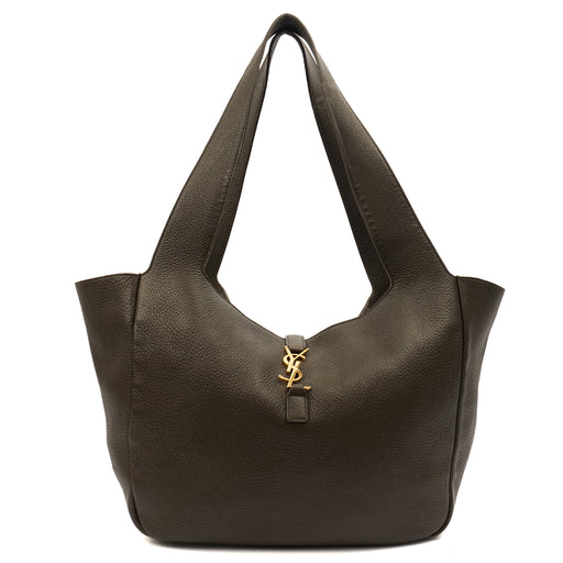 Picture of Saint Laurent Shoulder Bag Le 5 À 7 Hobo in Green, Leather