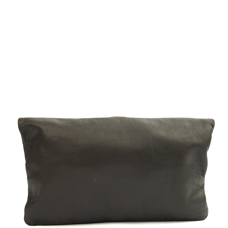 Picture of Mulberry Clutch Daria Clutch in Mole Grey, Leather