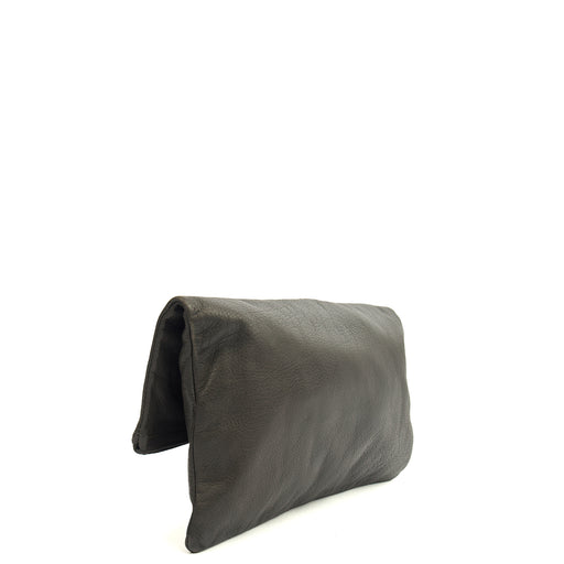 Picture of Mulberry Clutch Daria Clutch in Mole Grey, Leather