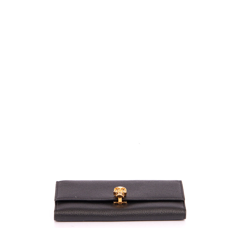 Picture of Alexander McQueen Wallet Wallet in Black, Leather