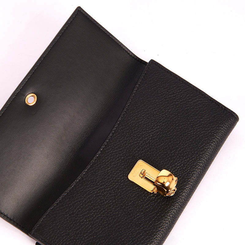 Picture of Alexander McQueen Wallet Wallet in Black, Leather