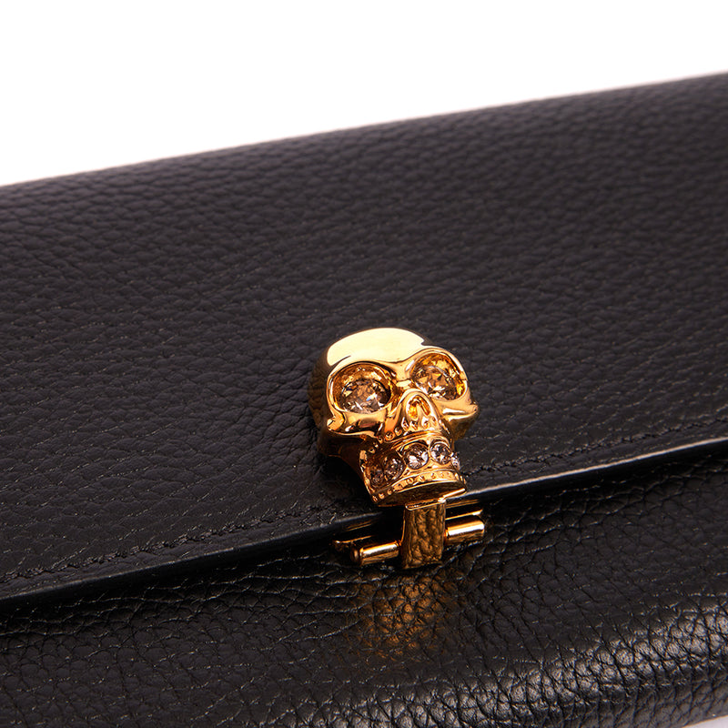 Picture of Alexander McQueen Wallet Wallet in Black, Leather